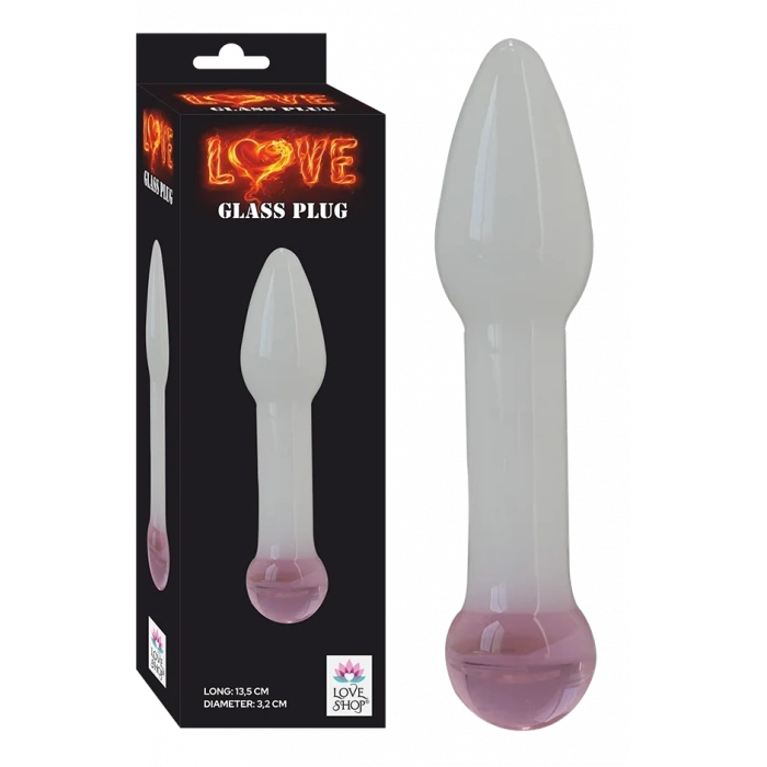 LOVE GLASS PLUG