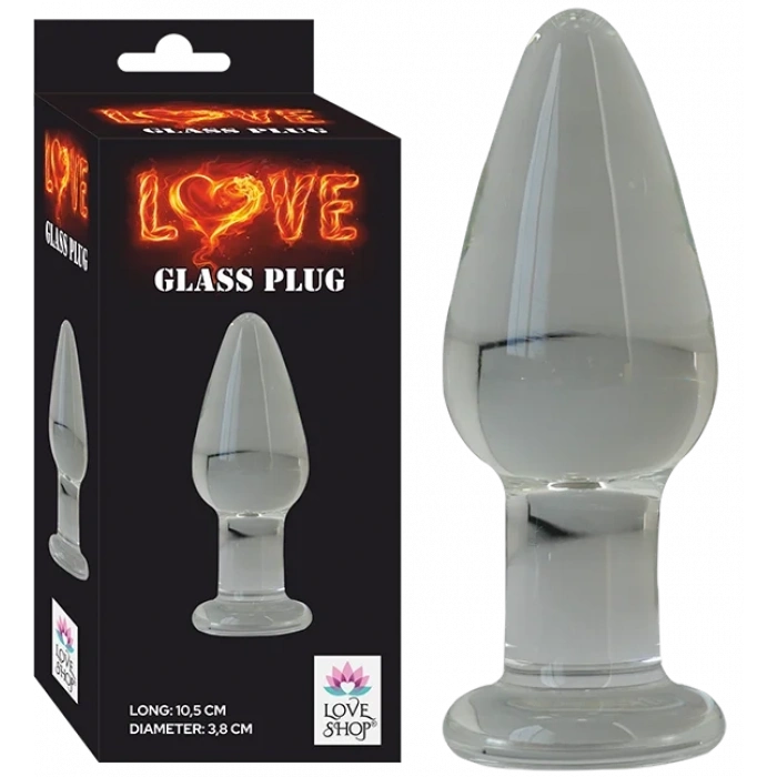 LOVE GLASS PLUG