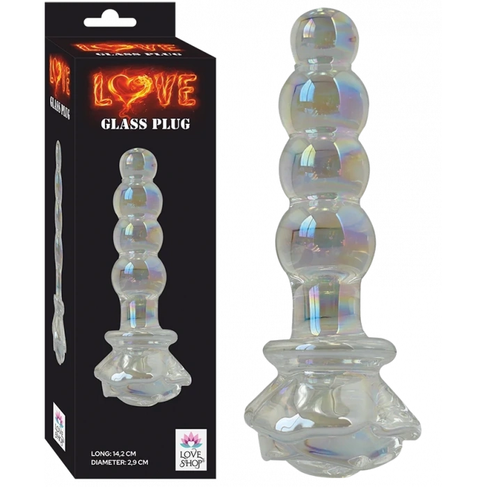 LOVE GLASS PLUG