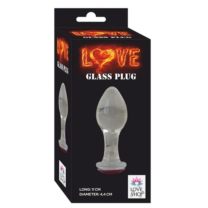 LOVE GLASS PLUG