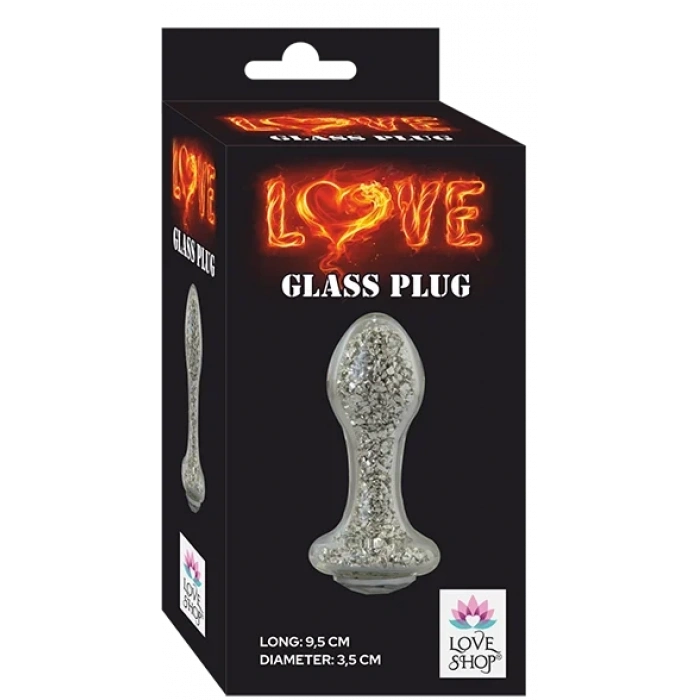 LOVE GLASS PLUG