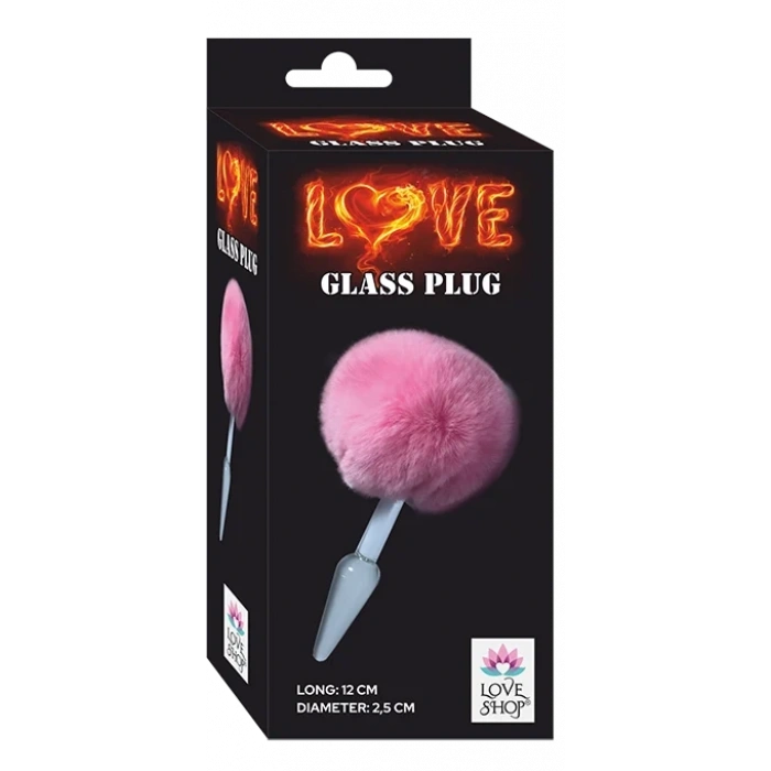 LOVE GLASS PLUG