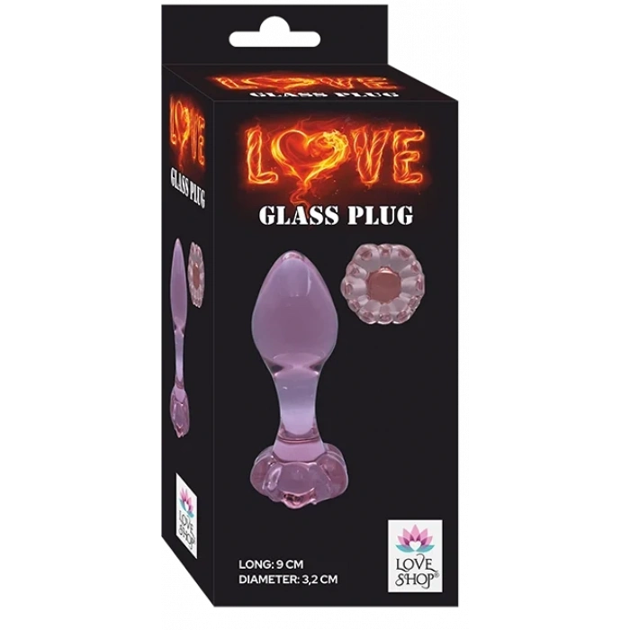 LOVE GLASS PLUG