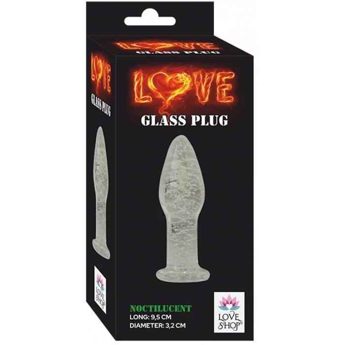 LOVE GLASS PLUG