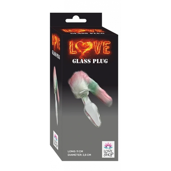 LOVE GLASS PLUG