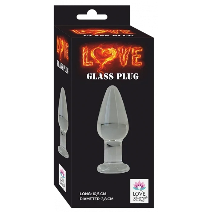 LOVE GLASS PLUG