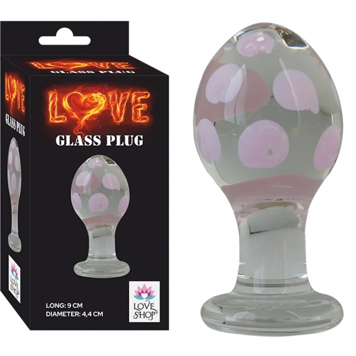 LOVE GLASS PLUG