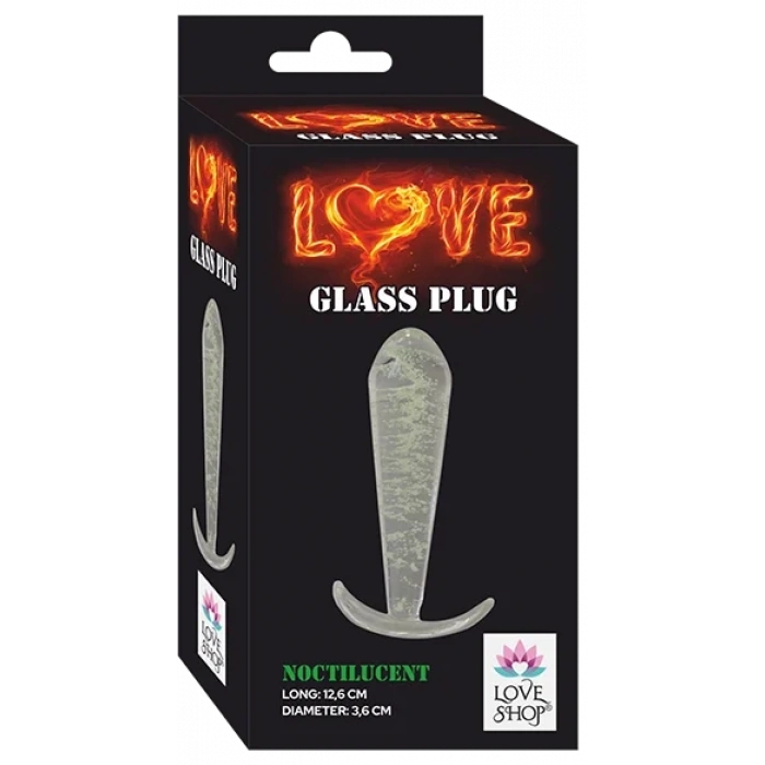 LOVE GLASS PLUG