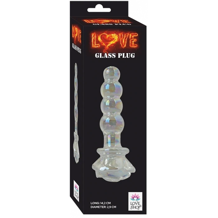 LOVE GLASS PLUG