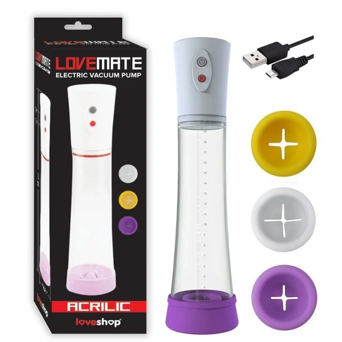 LOVEMATE ELECTRİK PUMP USB ŞARZ