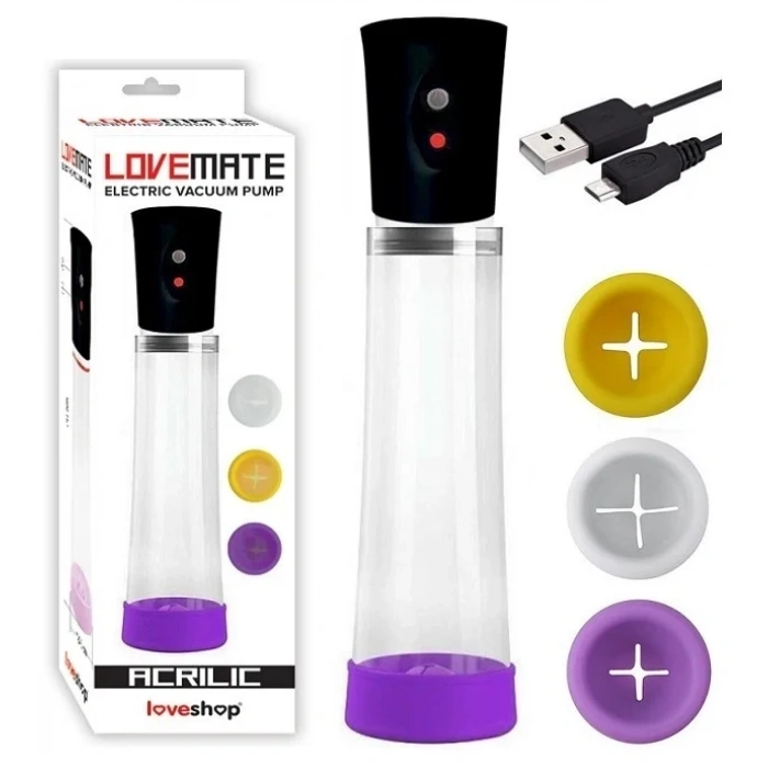 LOVEMATE ELECTRİK PUMP USB ŞARZ
