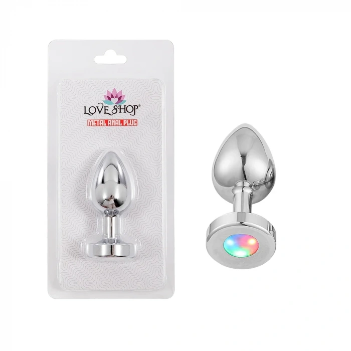 METAL ANAL PLUG  IŞIKLI SMALL