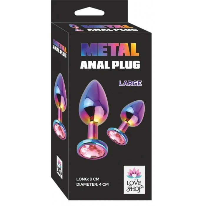 METAL ANAL PLUG-LARGE