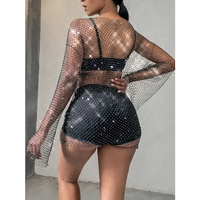 MİNİ ELBİSE KOLLU.