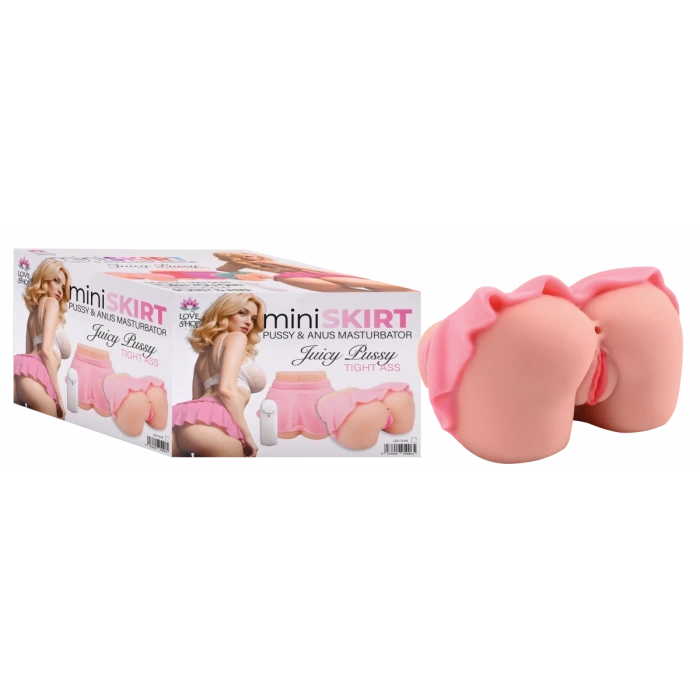 MİNİ SKIRT PUSSY-ANUS MASTURBATOR