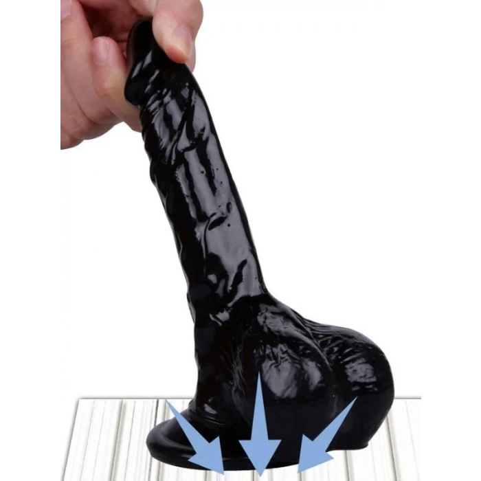 Noctis 16,5cm Siyah Dildo No:112