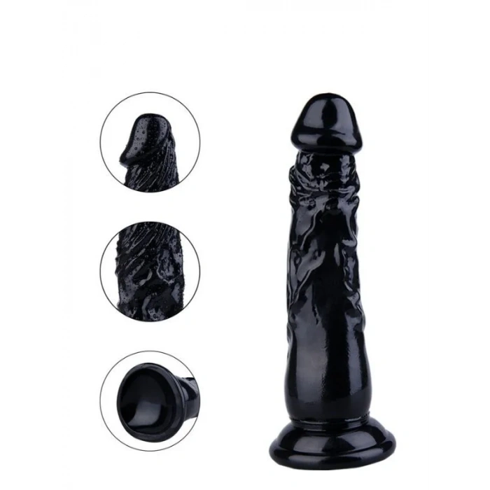 Noctis 20cm Siyah Dildo No:8