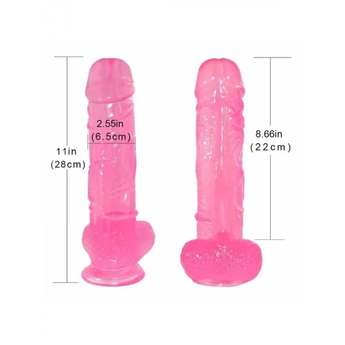 Noctis 28cm Pembe Realistik Dildo No:151