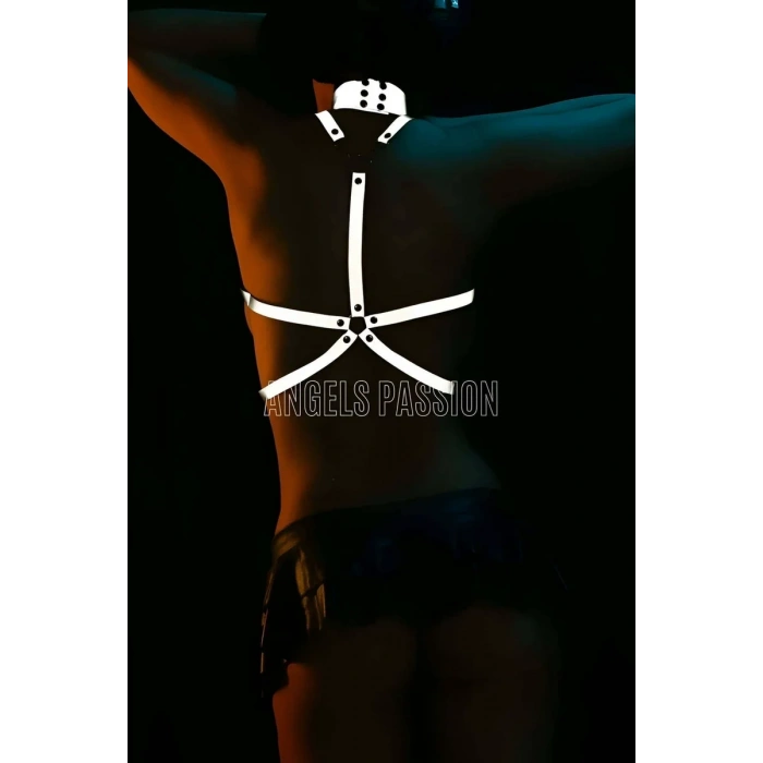 Özel Tasarım Seksi Reflektörlü Göğüs Harness - APFT314