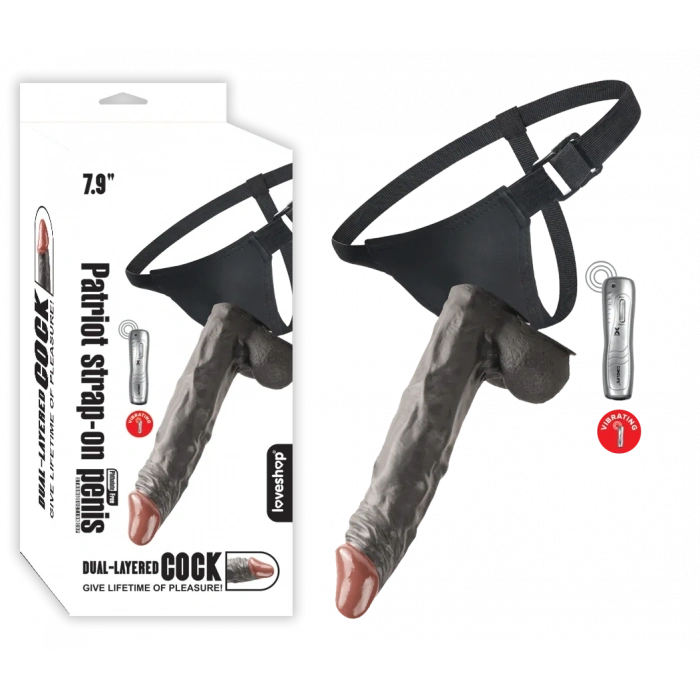 PATRİOT STRAP-ON VİBRATİNG