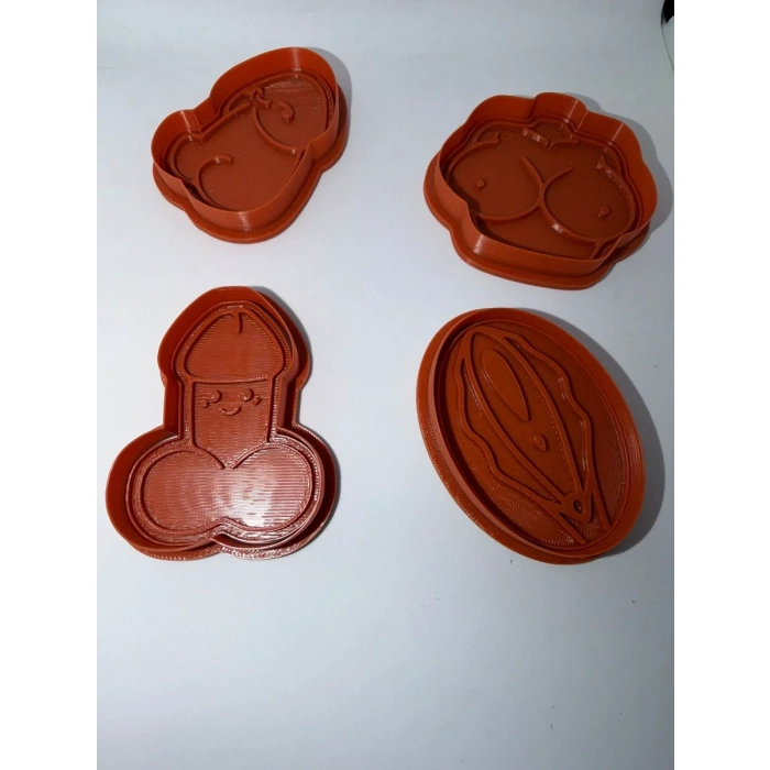 Penis & Meme Şeklinde Kurabiye Kalıbı – Mutfağın En Yaramaz Malzemesi!