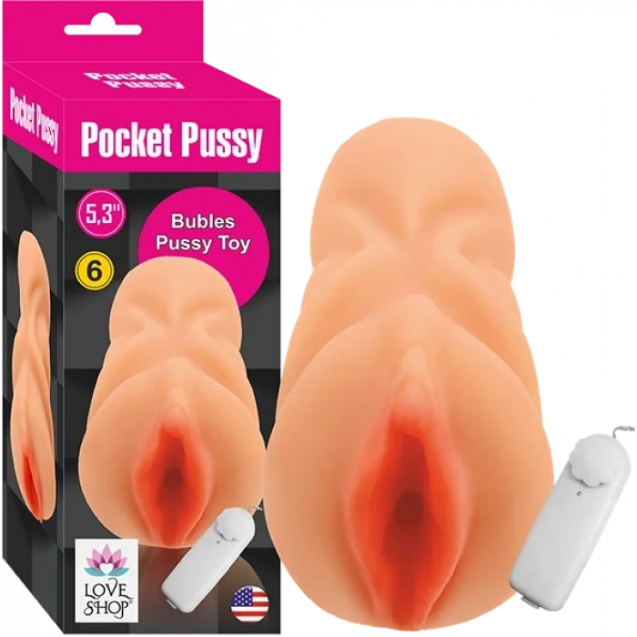 POCKET PUSSY VİBRATİNG