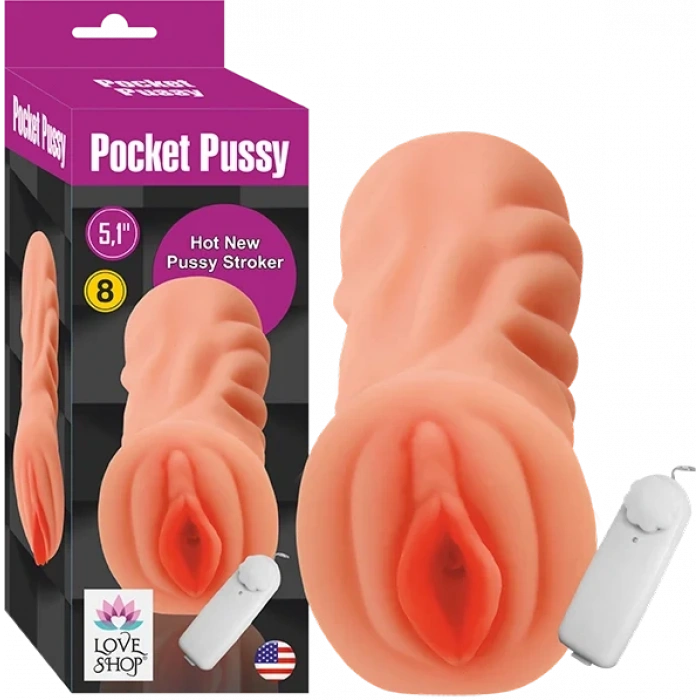 POCKET PUSSY VİBRATİNG