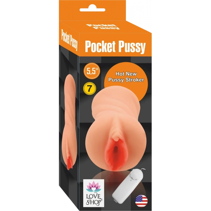 POCKET PUSSY VİBRATİNG