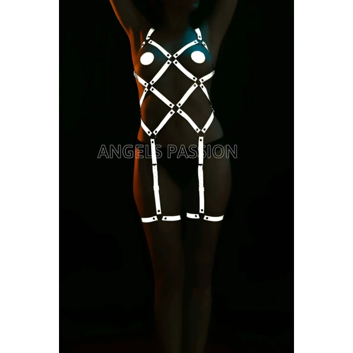 Reels Videoları İçin Özel Ürünler Reflektörlü Harness - APFT508