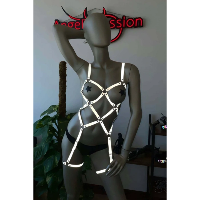 Reels Videoları İçin Özel Ürünler Reflektörlü Harness - APFT508