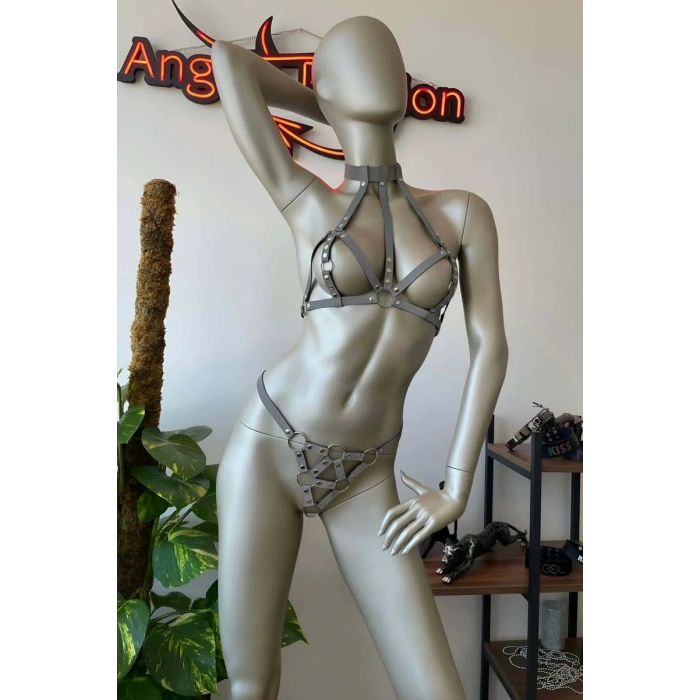 Reflektörlü Sütyen Takım Harness - APFT385