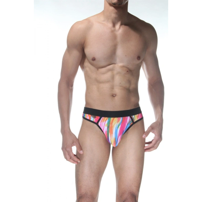 Renkli Erkek  Tanga Çamaşır