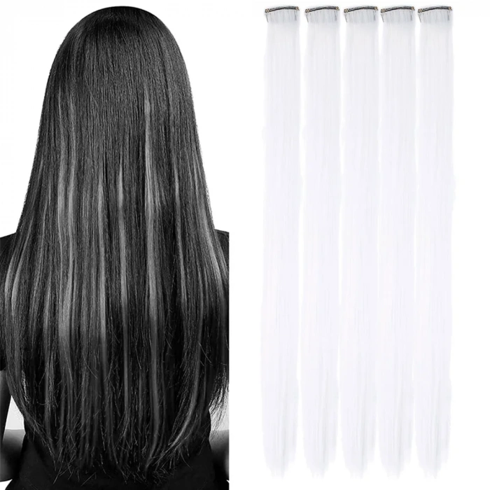 Renkli Sentetik Çıt Çıt - 5 Adet - D10