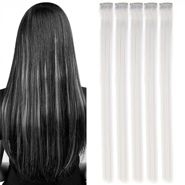 Renkli Sentetik Çıt Çıt - 5 Adet - D12