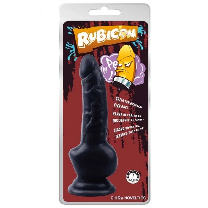 Rubicon Gerçekçi Dildo - 18cm Zenci