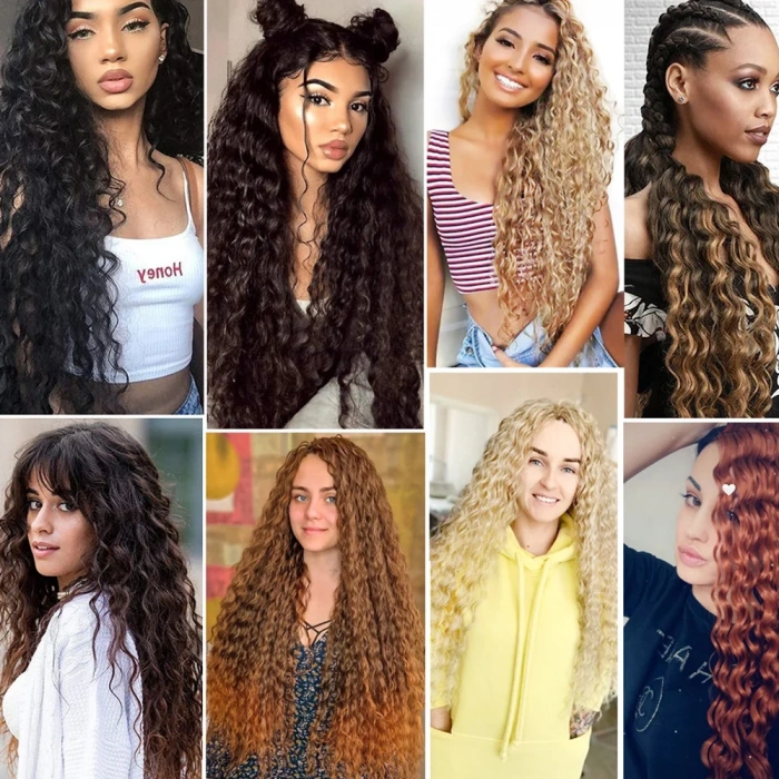 Rus Afro Dalgası Saç - Platin