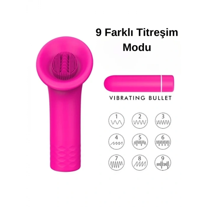 S-Hande Glory Tırtıklı Yüzey Klitoris Uyarıcı Mini Vibratör