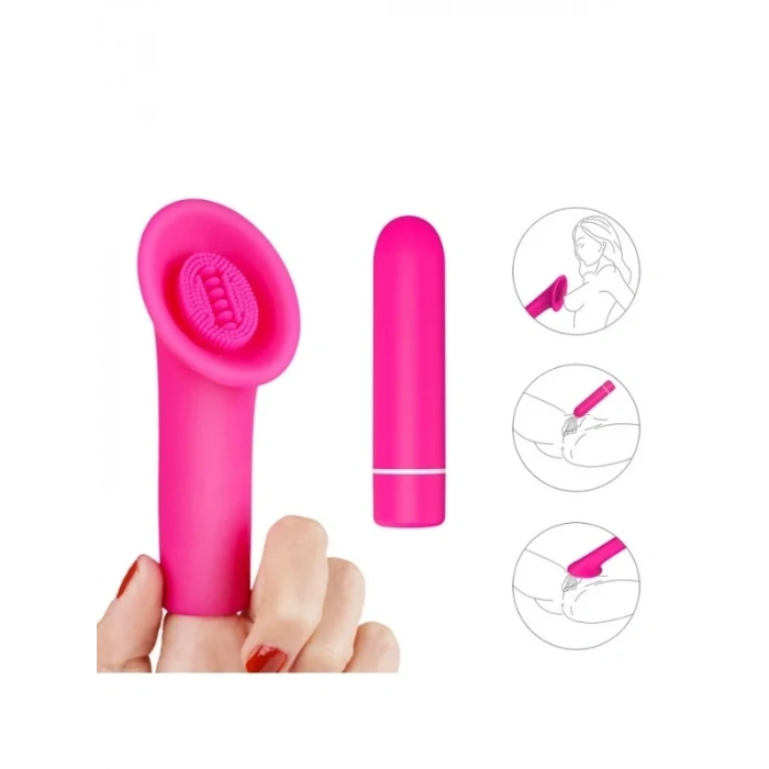 S-Hande Glory Tırtıklı Yüzey Klitoris Uyarıcı Mini Vibratör