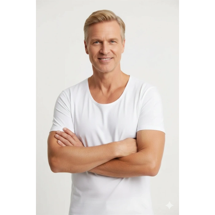 Şahinler Erkek  Kısa Kol Fanila E001