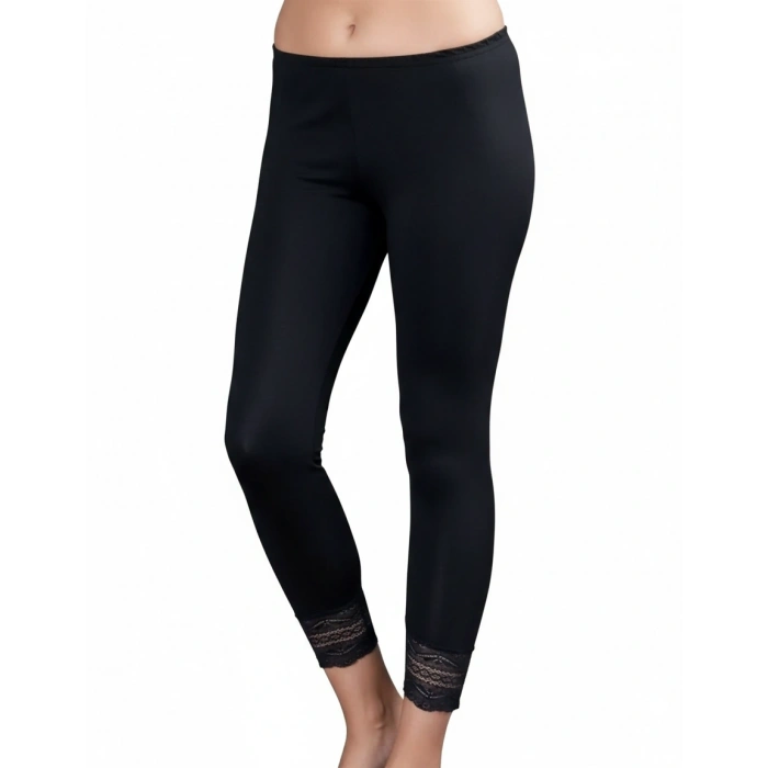 Şahinler Paçası Dantel Uzun Tayt B889