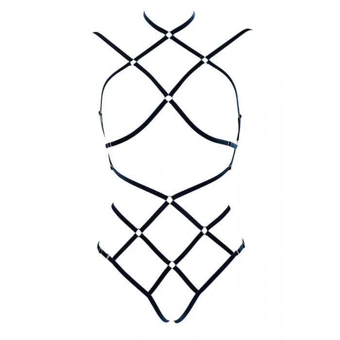 Seksi Lastik Harness Fantazi İç Giyim - APFT337