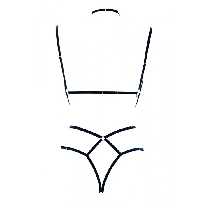 Seksi Lastik Harness Fantazi İç Giyim - APFT337