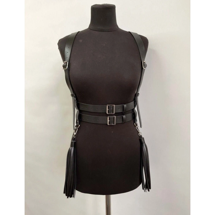 Şık Ve Tarz Püsküllü Deri Kemer - Brf1393