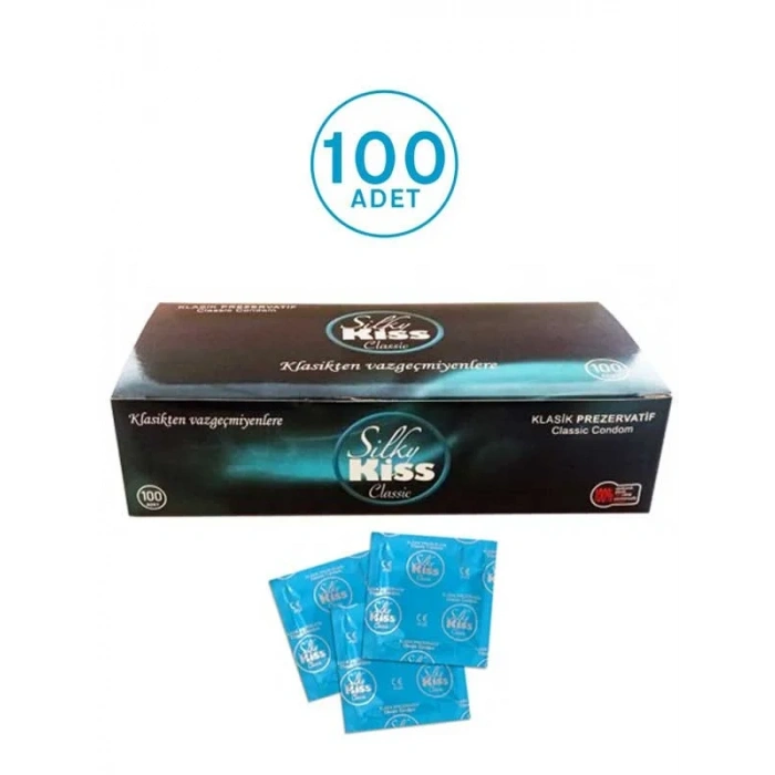 Silky Kiss Klasik Prezervatif 100 Adet Eko Paket