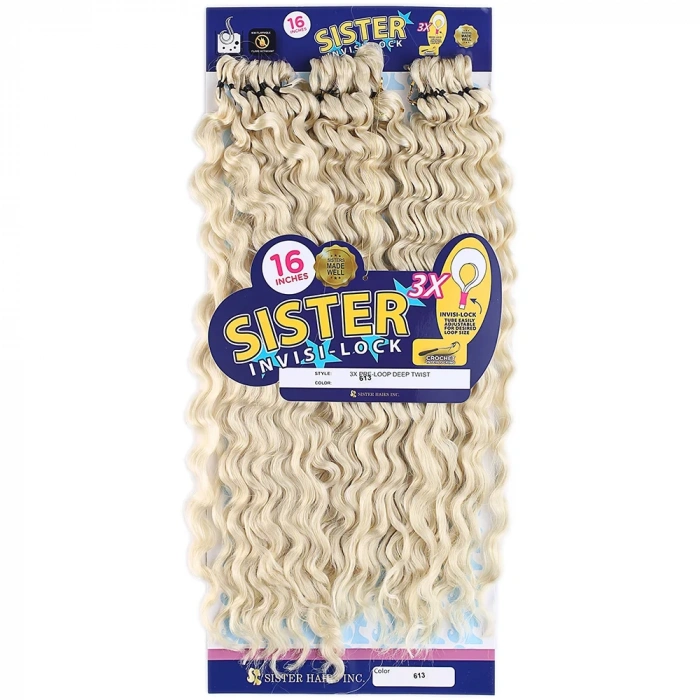 Sister Afro Dalgası Saç - Platin 613