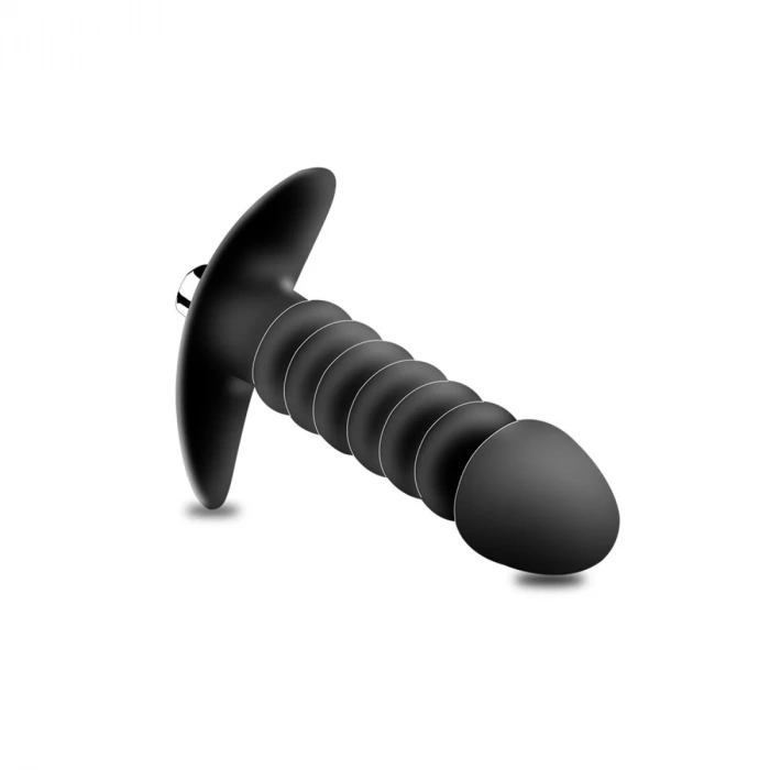 Siyah Anal Vibratör 10 Kademeli