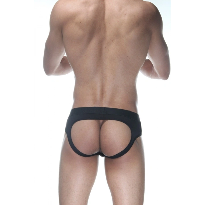 Siyah Jockstrap Erkek  İç Giyim