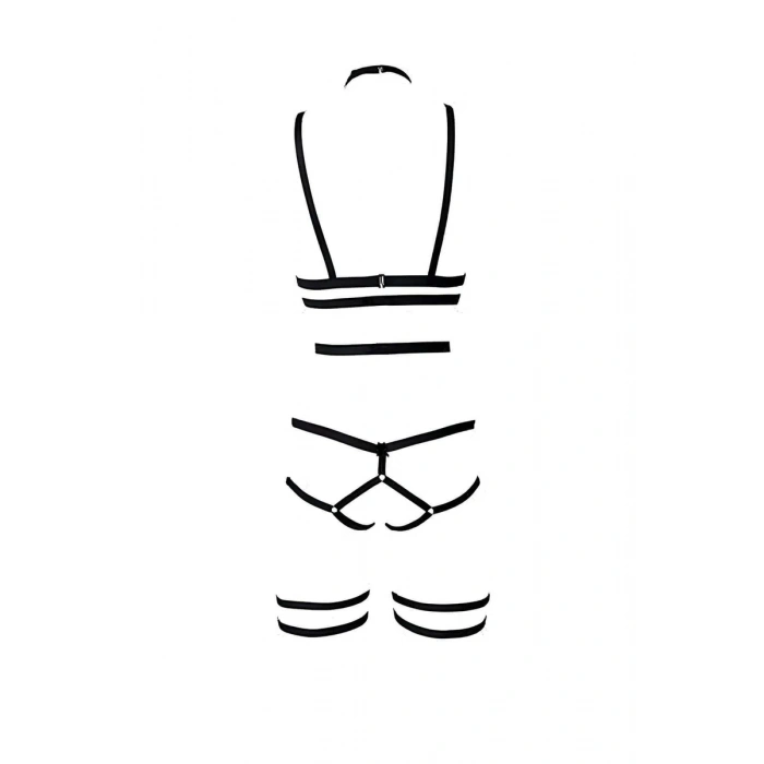 String - Sütyen Jartiyer Harness Takım - APFT142