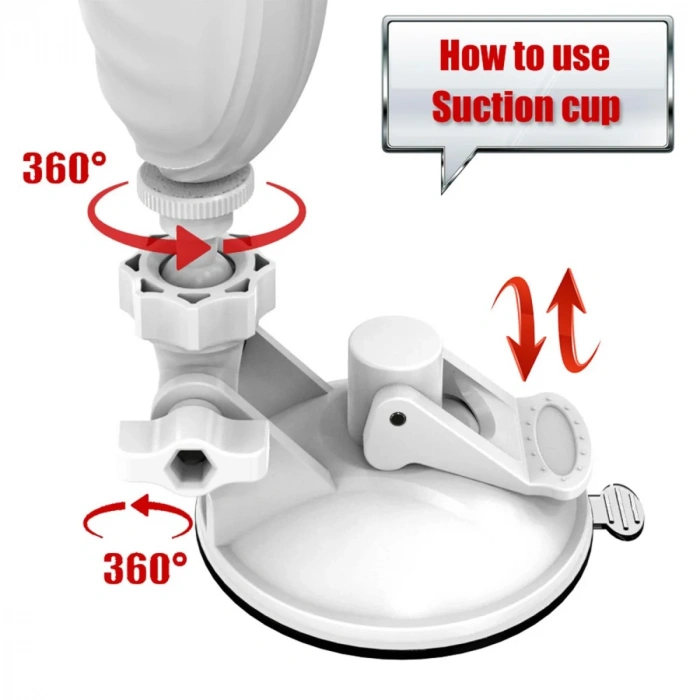 Teleskopik Vibratör Beyaz