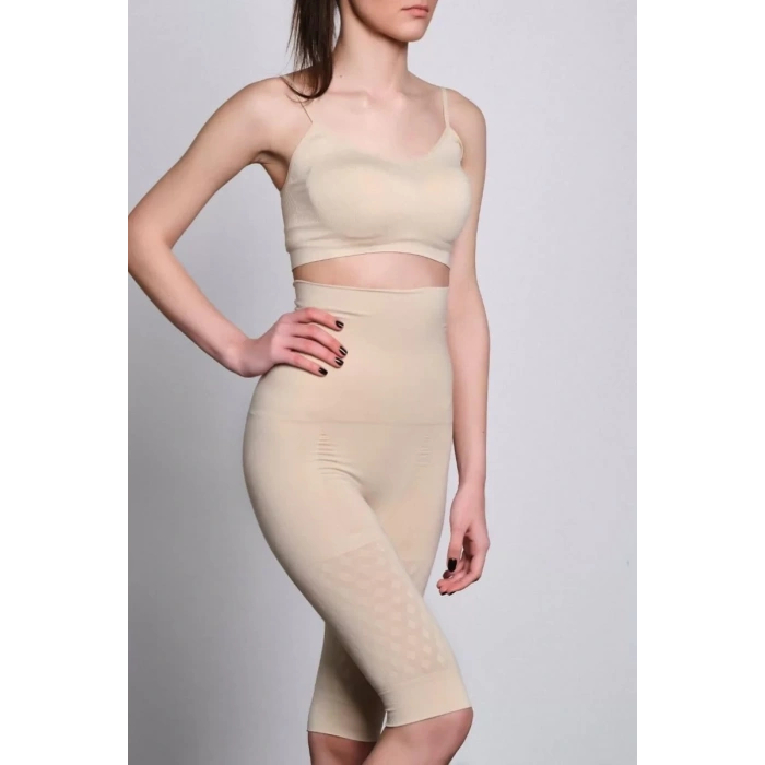 Ten Mı Emay 2015 Yüksek Bel Double Uzun Paçalı Korse